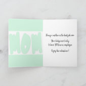 Fotocollage-EERSTE Moederdag  Kaart (Binnen)