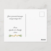 Fotocollage Eid Wenskaart voor Zuster Briefkaart (Achterkant)