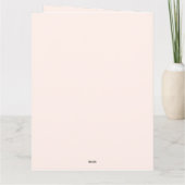 Fotocollage en bericht - gepersonaliseerd cadeau | kaart (Achterkant)