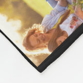 Fotocollage en tekstdeken personaliseren fleece deken (Hoek)