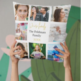 Fotocollage familie Eenvoudig Wij zijn Kussen
