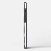 Fotocollage Familie Foto's Sjabloon Calligrafie Case-Mate iPhone Case (Achterkant / Links)