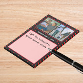 Fotocollage Familie Persoonlijk Rood Hart & Naam Post-it® Notes