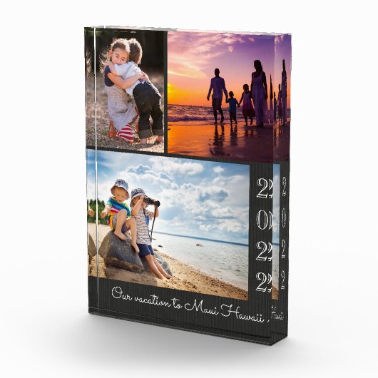 Fotocollage | Familie Vacature Memento Keepomwille Fotoblokken (Rechts)