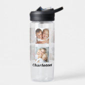 Fotocollage familienaam waterfles (Links)