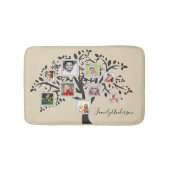 Fotocollage Familiestamboom Sjabloon Persoonlijk Badmat (Voorkant)