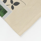 Fotocollage Familiestamboom Sjabloon Persoonlijk Fleece Deken (Hoek)