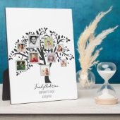 Fotocollage Familiestamboom Sjabloon Persoonlijk Fotoplaat (Zijkant)