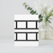 fotocollage " filmstrip " briefkaart (Staand voorkant)