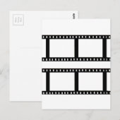 fotocollage " filmstrip " briefkaart (Voorkant / Achterkant)