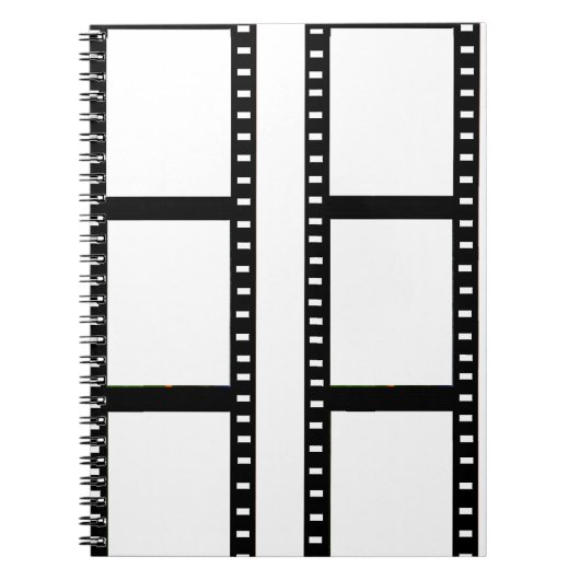 fotocollage " filmstrip " notitieboek (Voorkant)