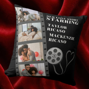 Fotocollage Filmstrook Gepersonaliseerde DIY Aange Kussen