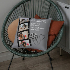 Fotocollage Filmstrook Gepersonaliseerde DIY Aange Kussen