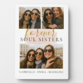 Fotocollage Forever Soul Sisters Vriendschapsgesch Fotoplaat (voorkant)