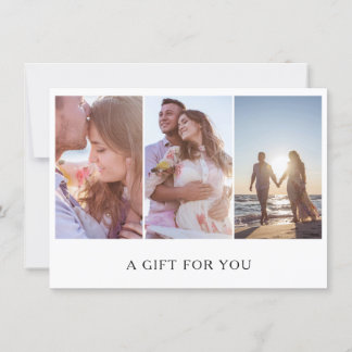 Fotocollage Fotografie Gift Certificate