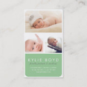 Fotocollage Fotografie Visitekaartjes (Achterkant)