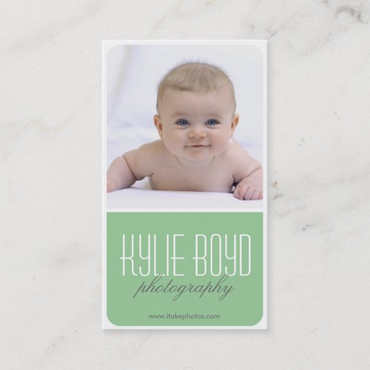 Fotocollage Fotografie Visitekaartjes (Voorkant)