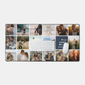 Fotocollage Grappige Romantische Quote Bureaumat (Keyboard & Muis)