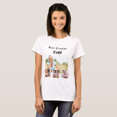 Fotocollage grootmoeder t-shirt (Voorkant volledig)