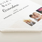 Fotocollage grootmoeder wit sherpa deken (3/4)