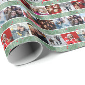 Fotocollage Happy Holiday Cadeaupapier (Rol Hoek)