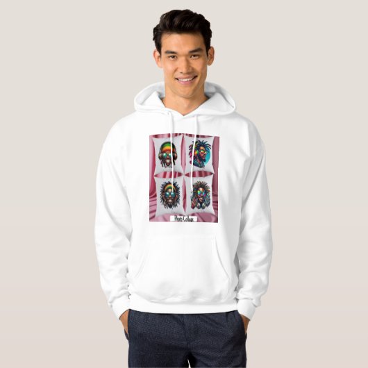 Fotocollage Hoodie (Voorkant volledig)