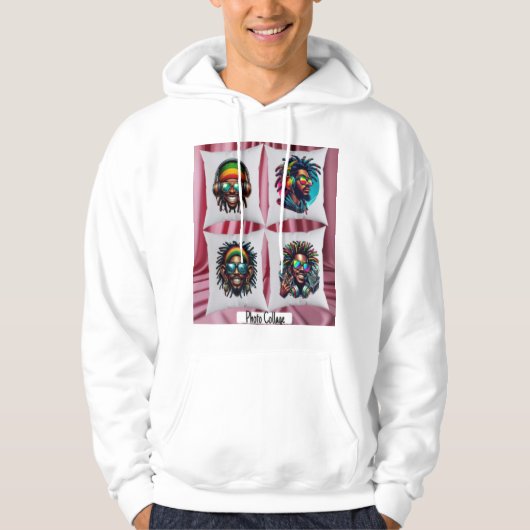 Fotocollage Hoodie (Voorkant)
