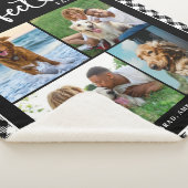 Fotocollage Huisdierfamilie Sherpa Deken (3/4)