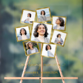 Fotocollage in liefdevol geheugenbord acryl bord (Neutraal)