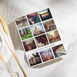 Fotocollage Instagram Happy Holiday Kaart