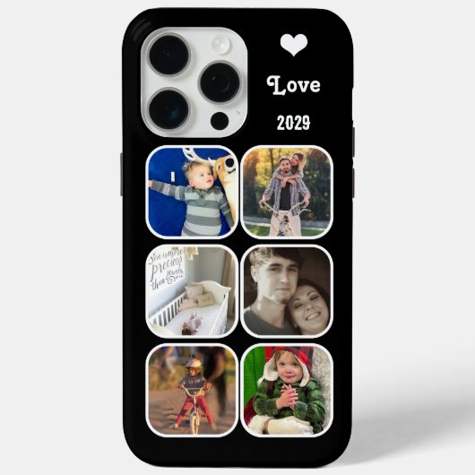 Fotocollage installeren Case-Mate iPhone case (Achterkant)