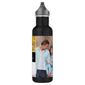 Fotocollage Je bent de beste Modern Simple Custom Waterfles (Rechts)
