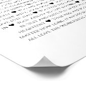 fotocollage jubileum 40 Redenen we Liefde Poster (Hoek)