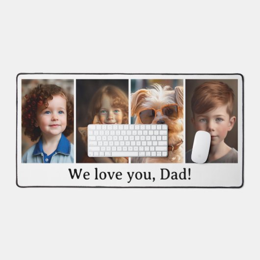 Fotocollage Just Love Bureaumat (Keyboard & Muis)