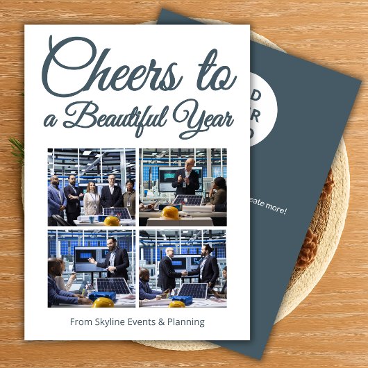 Fotocollage Kerstkaart voor Makelaars