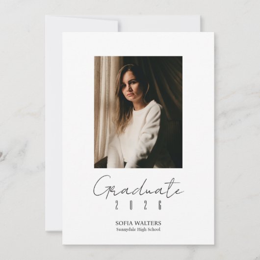 Fotocollage Klas van het Script Modern Afstudeerja Aankondiging (Voorkant)