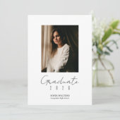 Fotocollage Klas van het Script Modern Afstudeerja Aankondiging (Staand voorkant)