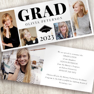 Fotocollage klasse van 2023 Afstuderen Aankondiging