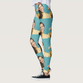 Fotocollage Leggings gepersonaliseerde gezichtspri (Links)