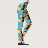 Fotocollage Leggings gepersonaliseerde gezichtspri (Rechts)