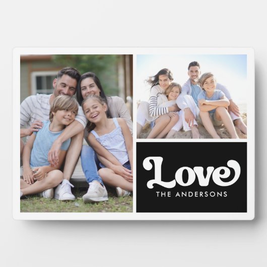 Fotocollage | Liefde Fotoplaat (voorkant)