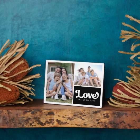 Fotocollage | Liefde Fotoplaat (Zijkant)