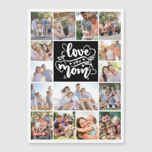 Fotocollage Love You Mom 15 Afbeeldingen Kaart