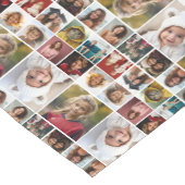 Fotocollage - Maximaal 14 foto's overal - Wit Korte Tafelloper (Hoek)