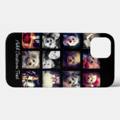 Fotocollage met zwarte achtergrond Case-Mate iPhone case (Achterkant (horizontaal))