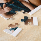 Fotocollage | Minimalistisch kerstcadeau Legpuzzel (Zijkant)