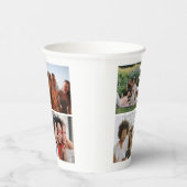 Fotocollage Modern Eenvoudig Papieren Bekers (Rechts)