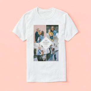 Fotocollage Modern Eenvoudig T-shirt