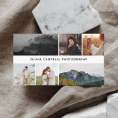 Fotocollage Modern Eenvoudig Visitekaartje