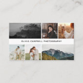 Fotocollage Modern Eenvoudig Visitekaartje (Voorkant)